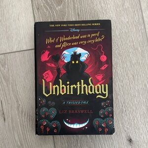 Disney Unbirthday A Twisted Tale - Black and Red Cover